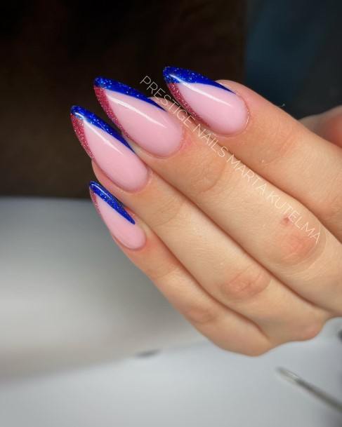 Good Red White And Blue Nails For Women
