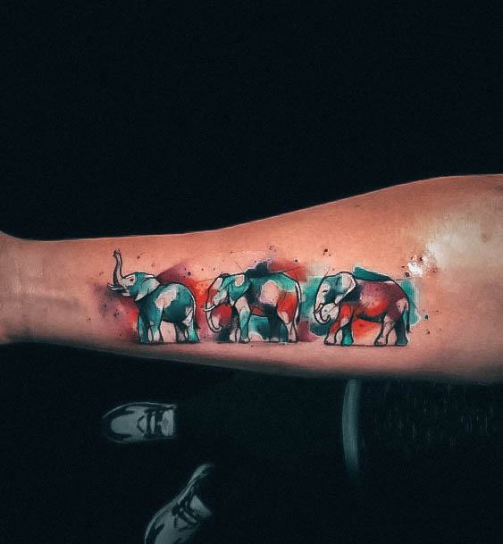 Good Small Elephant Tattoos For Women