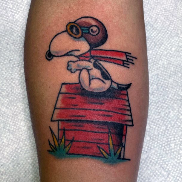 Good Snoopy Tattoos For Women