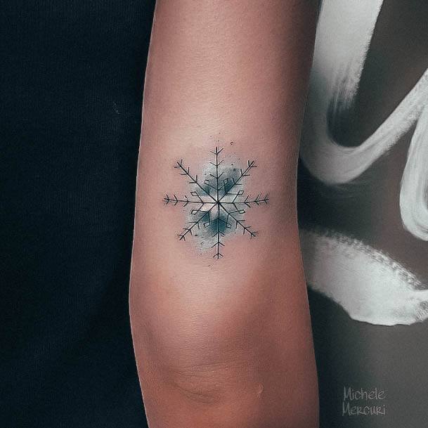 Good Snowflake Tattoos For Women