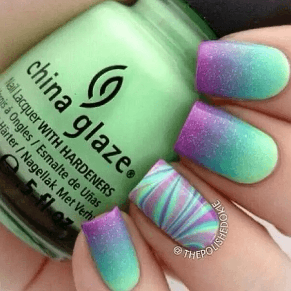 Good Square Ombre Nails For Women