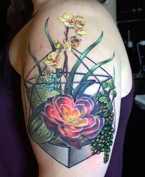 Good Succulent Tattoos For Women