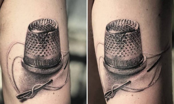 Good Thimble Tattoos For Women