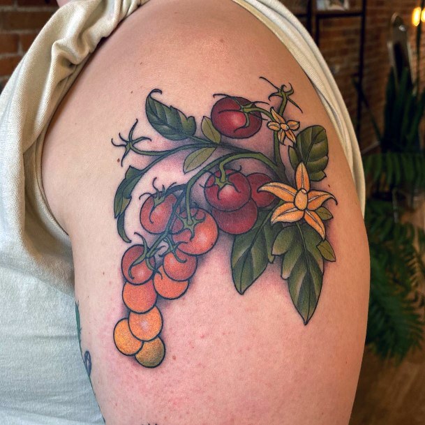 Good Tomato Tattoos For Women