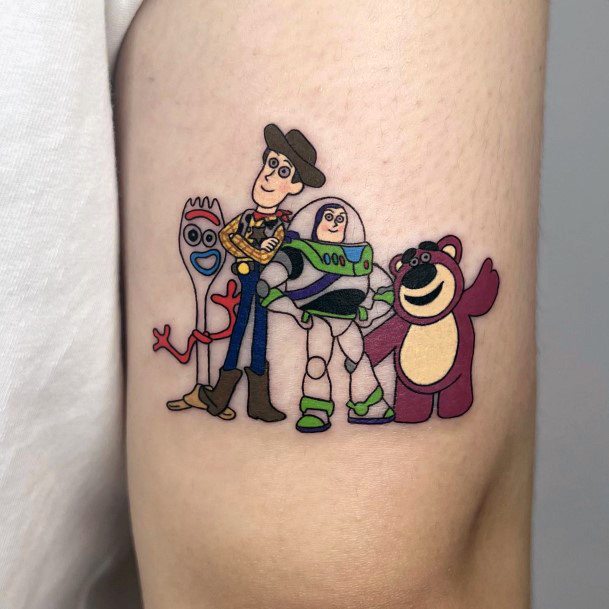 Good Toy Story Tattoos For Women