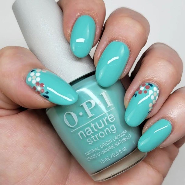 Good Turquoise Ombre Nails For Women