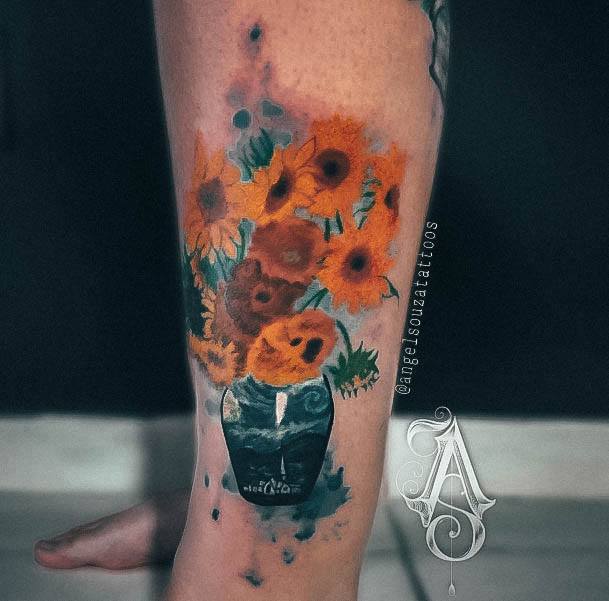 Good Van Gogh Tattoos For Women