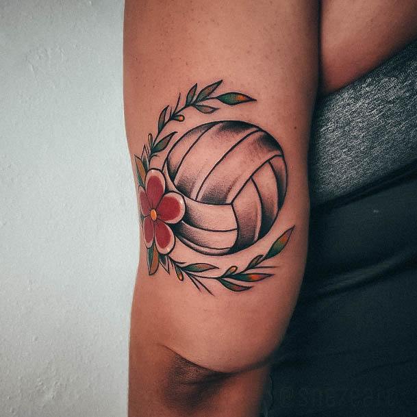 Good Volleyball Tattoos For Women