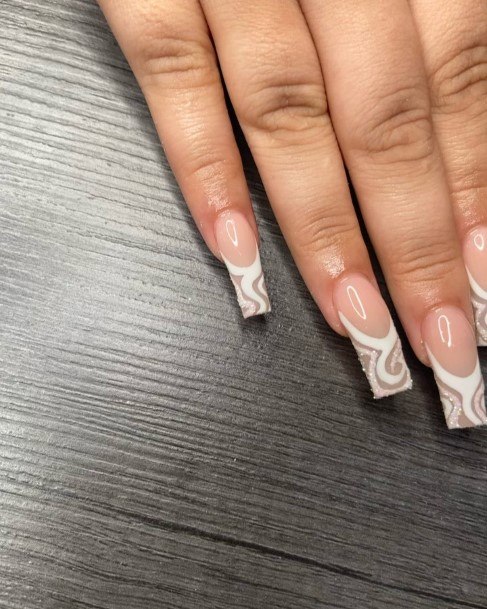 Good White And Nude Nails For Women