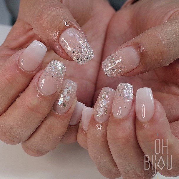 Good White Ombre Nails For Women