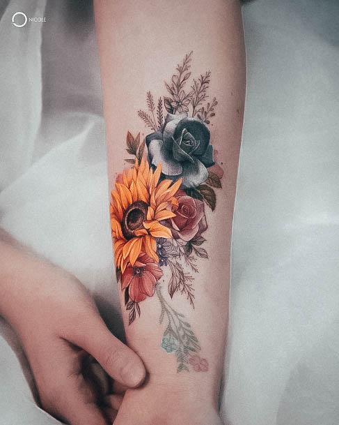 Good Wildflower Tattoos For Women