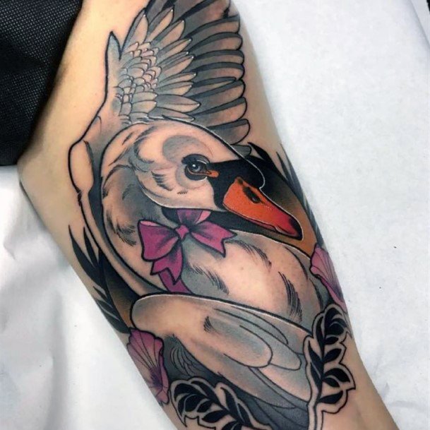 Goose Tattoos For Girls