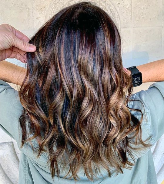 Gorgeous Dark Toned Womens Balayage To Shine Like The Diamond You Are