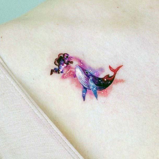 Gorgeous Fish Small Cute Tattoo For Women