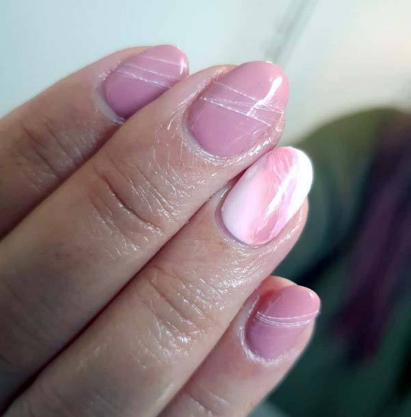 Gorgeous Light Pink Nails