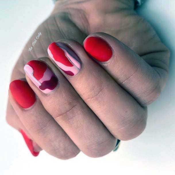 Top 50 Best Pink And Red Nail Ideas For Women - Lovely Designs