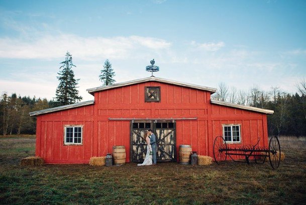 Gorgeous Red Barn Inspiration Country Wedding Ideas