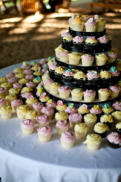 Gorgeous Spring Cupcake Wedding Inspiration Floral Ideas