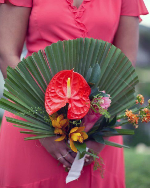 Gorgeous Tropical Flower Bouquet Ideas Wedding For Bride