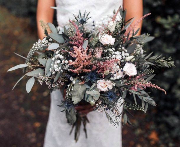 Gorgeous Winter Wedding Flowers