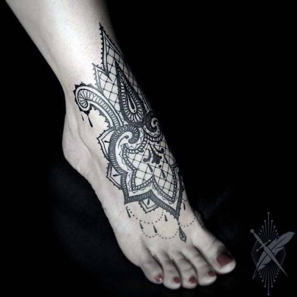 Top 120 Best Foot Tattoo Ideas For Women - Cool Female Designs