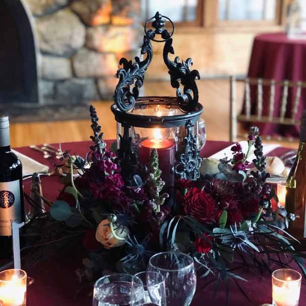 Gothic Lantern Wedding Decor