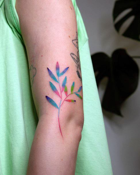 Gradient Tattoos Feminine Ideas