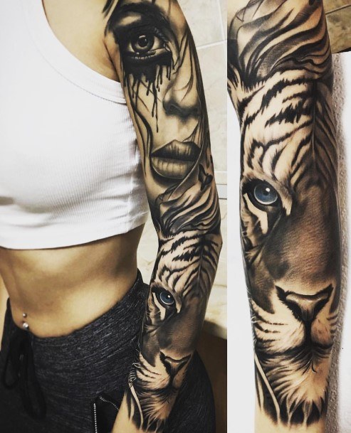 Grand Sleeves Tattoo Women