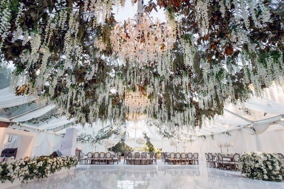 Grandeur Wedding Ceiling Decorations