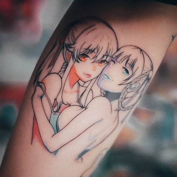 Great Anime Tattoos For Women