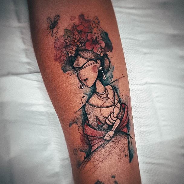 Great Artistic Tattoos For Women