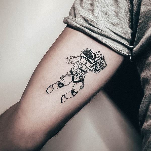 Great Astronaut Tattoos For Women