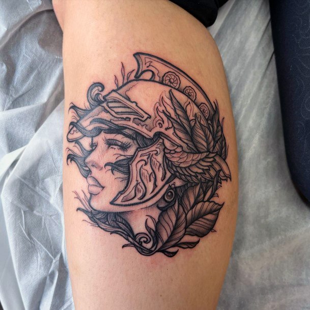 Great Athena Tattoos For Women