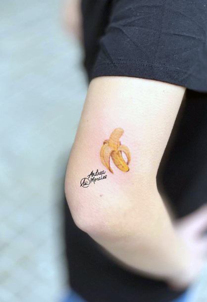 Great Banana Tattoos For Women