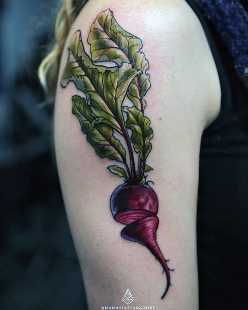 Great Beet Tattoos For Women
