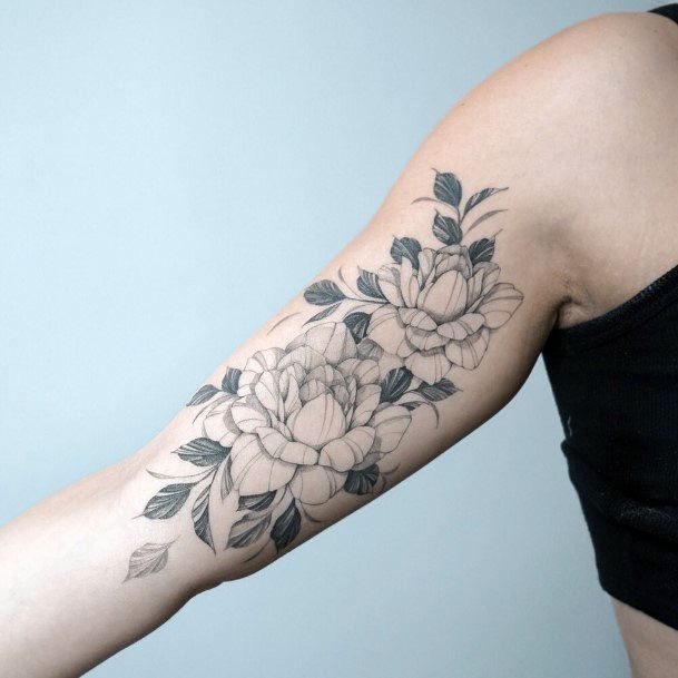 Great Bicep Tattoos For Women