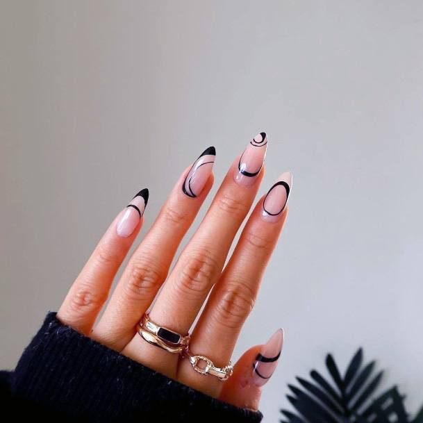 Great Black Dress Nails For Women