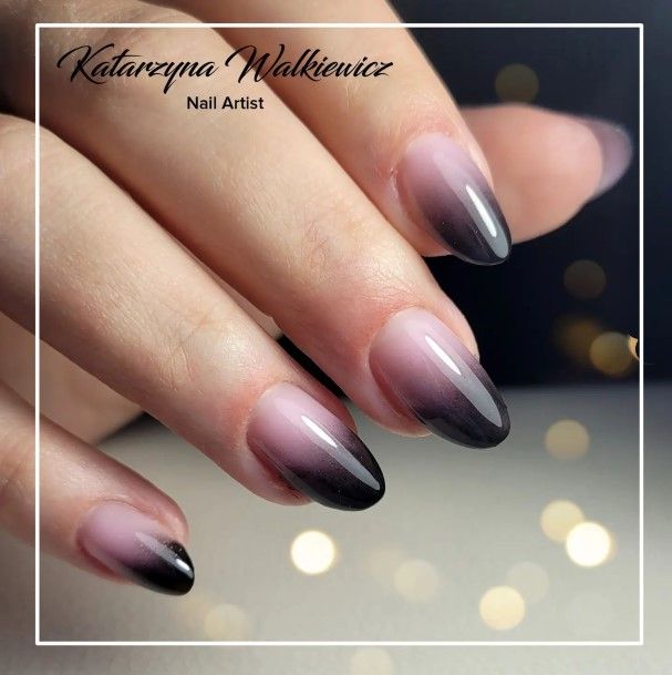 Great Black Ombre Nails For Women