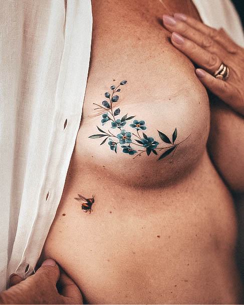 Great Breast Cancer Tattoos For Women