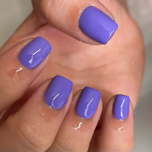 Great Bright Purple Nails For Women