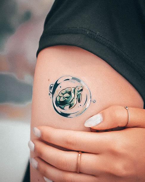 Great Bubble Tattoos For Women