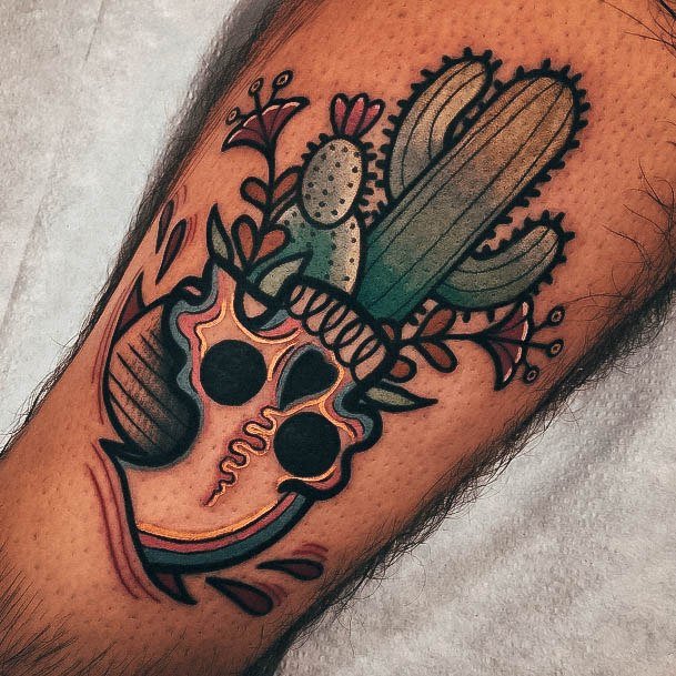 Great Cactus Tattoos For Women