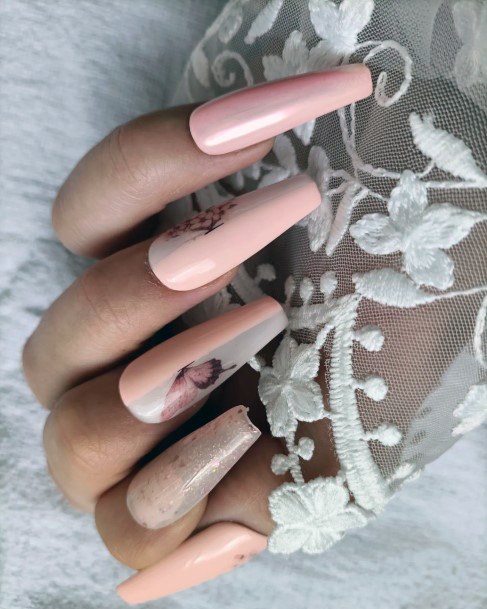 Great Cherry Blossom Sakura Nails For Women