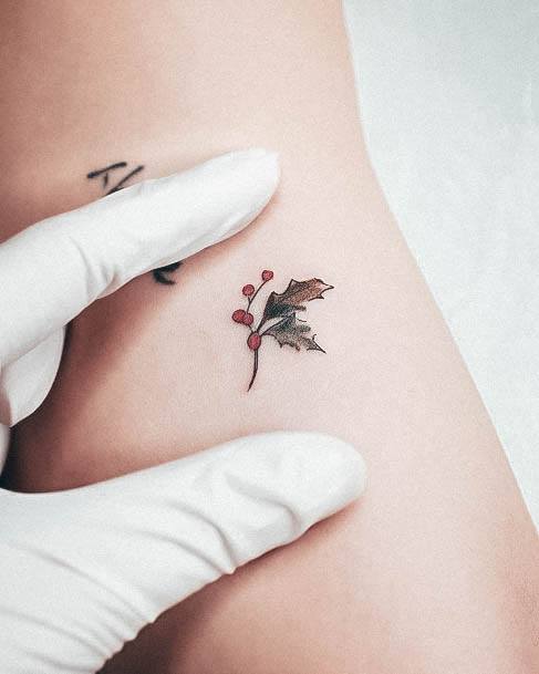 Great Christmas Tattoos For Women