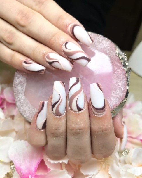 Great Coffee Nails For Women