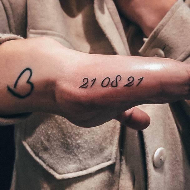 Great Date Tattoos For Women