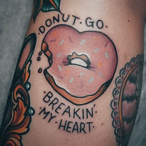 Great Donut Tattoos For Women