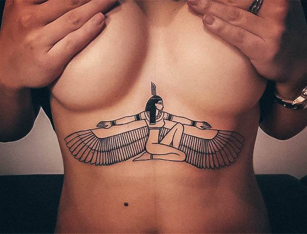 Great Egyptian Tattoos For Women