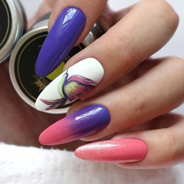 Great Feather Nails For Women