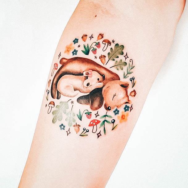 Great Forest Tattoos For Women